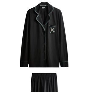 Wicked- Elphaba Boyfriend Black Pajama Set (NWT) Size S